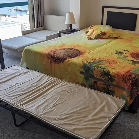 Stunning Private Beachfront With Pool Access Apartment Golden Sands